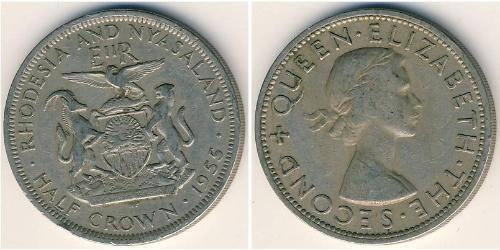 1/2 Corona Rhodesia (1965 - 1979) Rame 