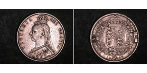 1/2 Crown Royaume-Uni de Grande-Bretagne et d