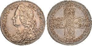 1/2 Crown Kingdom of Great Britain (1707-1801) Gold George II (1683-1760)