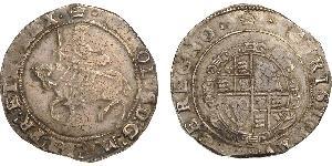 1/2 Crown Reino de Inglaterra (927-1649,1660-1707) Plata Jacobo I (1566-1625)