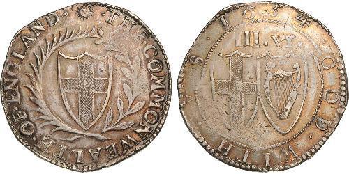 1/2 Crown Königreich England (927-1649,1660-1707) Silber 