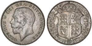 1/2 Crown Vereinigtes Königreich von Großbritannien und Irland (1801-1922) Silber George V (1865-1936)