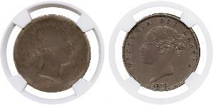1/2 Crown Vereinigtes Königreich von Großbritannien und Irland (1801-1922) Silber Victoria (1819 - 1901)
