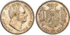 1/2 Crown Vereinigtes Königreich von Großbritannien und Irland (1801-1922) Silber Wilhelm IV (1765-1837)