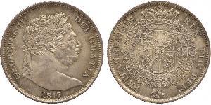 1/2 Crown Vereinigtes Königreich von Großbritannien und Irland (1801-1922) Silber Georg III (1738-1820)
