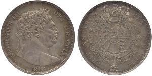 1/2 Crown Vereinigtes Königreich von Großbritannien und Irland (1801-1922) Silber Georg III (1738-1820)