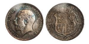 1/2 Crown Vereinigtes Königreich von Großbritannien und Irland (1801-1922) Silber George V (1865-1936)
