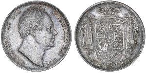 1/2 Crown Vereinigtes Königreich von Großbritannien und Irland (1801-1922) Silber Wilhelm IV (1765-1837)