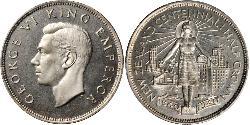 1/2 Crown New Zealand Silver George VI (1895-1952)