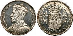 1/2 Crown Southern Rhodesia (1923-1980) Silver George V of the United Kingdom (1865-1936)
