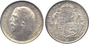 1/2 Crown United Kingdom of Great Britain and Ireland (1801-1922) Silver George V of the United Kingdom (1865-1936)