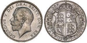 1/2 Crown United Kingdom of Great Britain and Ireland (1801-1922) Silver George V of the United Kingdom (1865-1936)