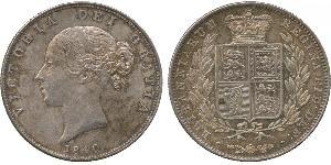 1/2 Crown United Kingdom of Great Britain and Ireland (1801-1922) Silver Victoria (1819 - 1901)