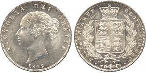 1/2 Crown United Kingdom of Great Britain and Ireland (1801-1922) Silver Victoria (1819 - 1901)