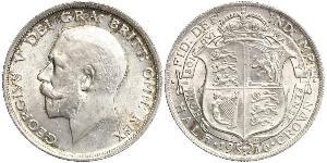 1/2 Crown United Kingdom of Great Britain and Ireland (1801-1922) Silver George V of the United Kingdom (1865-1936)