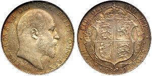 1/2 Crown United Kingdom of Great Britain and Ireland (1801-1922) Silver Edward VII (1841-1910)