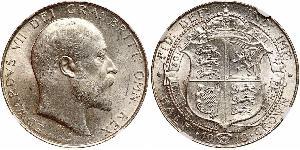 1/2 Crown United Kingdom of Great Britain and Ireland (1801-1922) Silver Edward VII (1841-1910)