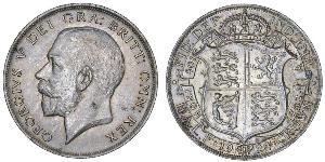 1/2 Crown United Kingdom of Great Britain and Ireland (1801-1922) Silver George V of the United Kingdom (1865-1936)
