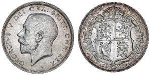 1/2 Crown United Kingdom of Great Britain and Ireland (1801-1922) Silver George V of the United Kingdom (1865-1936)