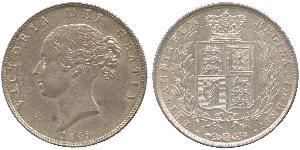 1/2 Crown United Kingdom of Great Britain and Ireland (1801-1922) Silver Victoria (1819 - 1901)