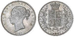 1/2 Crown United Kingdom of Great Britain and Ireland (1801-1922) Silver Victoria (1819 - 1901)