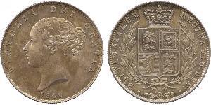 1/2 Crown United Kingdom of Great Britain and Ireland (1801-1922) Silver Victoria (1819 - 1901)