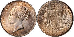 1/2 Crown United Kingdom of Great Britain and Ireland (1801-1922) Silver Victoria (1819 - 1901)