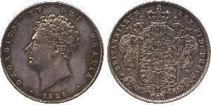 1/2 Crown United Kingdom of Great Britain and Ireland (1801-1922) Silver George IV (1762-1830)