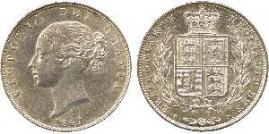 1/2 Crown United Kingdom of Great Britain and Ireland (1801-1922) Silver Victoria (1819 - 1901)