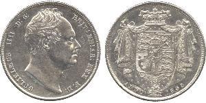 1/2 Crown United Kingdom of Great Britain and Ireland (1801-1922) Silver William IV (1765-1837)