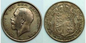 1/2 Crown United Kingdom of Great Britain and Ireland (1801-1922) Silver George V of the United Kingdom (1865-1936)