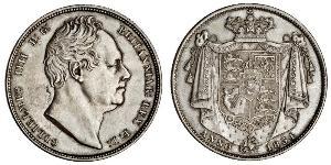 1/2 Crown United Kingdom of Great Britain and Ireland (1801-1922) Silver William IV (1765-1837)