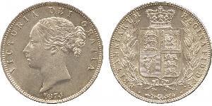 1/2 Crown United Kingdom of Great Britain and Ireland (1801-1922) Silver Victoria (1819 - 1901)