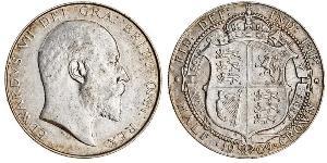 1/2 Crown United Kingdom of Great Britain and Ireland (1801-1922) Silver Edward VII (1841-1910)