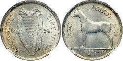 1/2 Crown Irlanda (1922 - )  