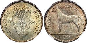 1/2 Crown Irlande (1922 - )  