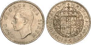 1/2 Crown 新西兰 銅/镍 乔治六世 (1895-1952)