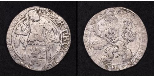 1/2 Daalder Provincias Unidas de los Países Bajos (1581 - 1795) Plata 