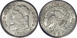 1/2 Dime / 5 Cent États-Unis d
