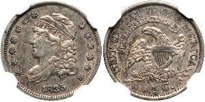 1/2 Dime / 5 Cent États-Unis d