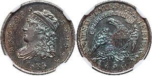1/2 Dime / 5 Cent États-Unis d