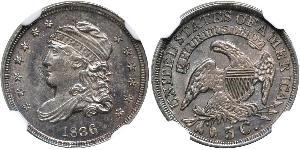 1/2 Dime / 5 Cent États-Unis d