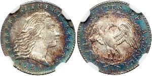 1/2 Dime / 5 Cent Stati Uniti d