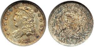 1/2 Dime / 5 Cent Estados Unidos de América (1776 - ) Cobre/Plata 