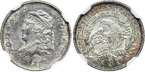 1/2 Dime / 5 Cent Estados Unidos de América (1776 - ) Cobre/Plata 