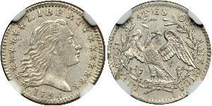 1/2 Dime / 5 Cent Estados Unidos de América (1776 - ) Plata 