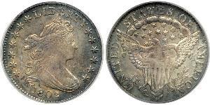 1/2 Dime / 5 Cent Estados Unidos de América (1776 - ) Plata 