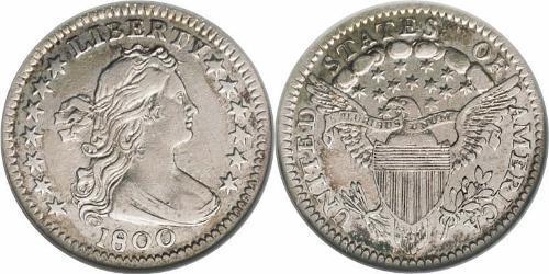 1/2 Dime / 5 Cent Estados Unidos de América (1776 - ) Plata 