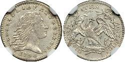 1/2 Dime / 5 Cent Vereinigten Staaten von Amerika (1776 - ) Silber 
