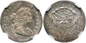 1/2 Dime / 5 Cent USA (1776 - ) Silver 